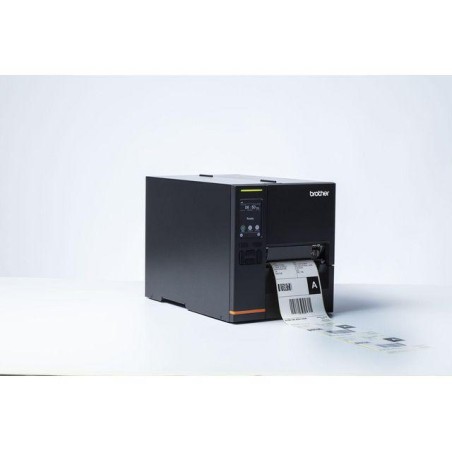 BROTHER tiskárna štítků TJ-4021TN (tisk štítků, 203 dpi, max šířka štítků 107 mm) USB, LAN, RS-232C 3,5" barev.dotyk. d