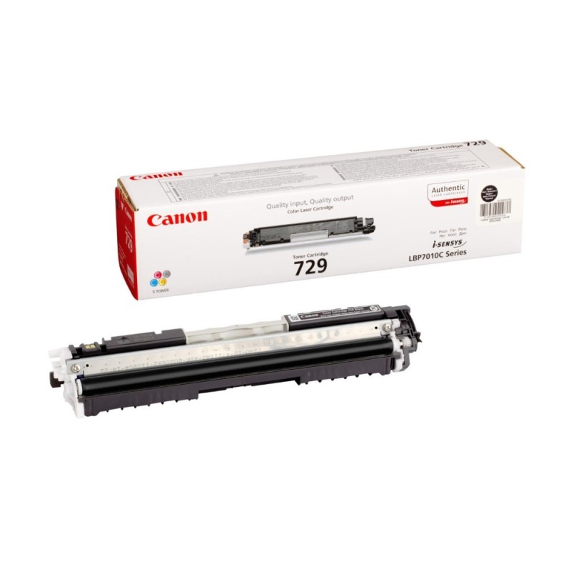 Canon originální toner 729 BK, 4370B002, black, 1200str.