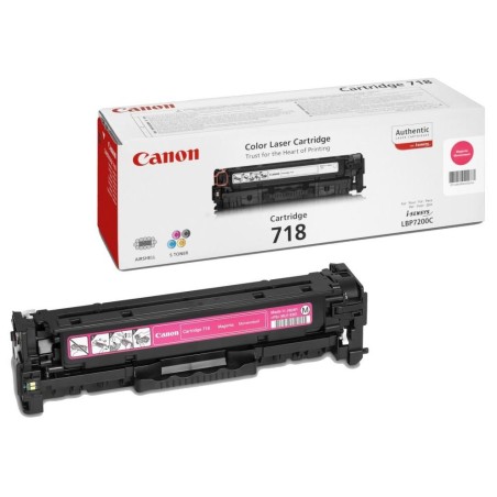 Canon TONER CRG-718M purpurová pro i-Sensys LBP7200CDN, LBP7210Cdn, LBP7660CDN, LBP7680CX, MF724Cdw, (2 900 str.)