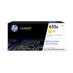 HP 655A Yellow Original LaserJet Toner Cartridge (CF452A) (10,500 pages)