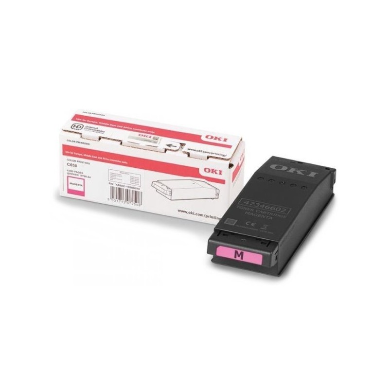 OKI Magenta toner do C650dn/C651dn (6 000 stránek)