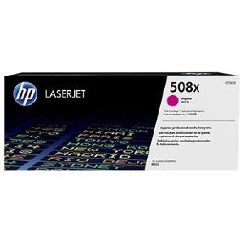HP 508X High Yield Magenta LJ Toner Cartridge, CF363X (9,500 pages)