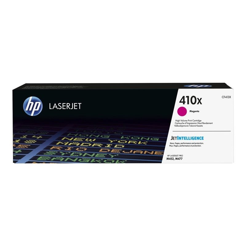 HP 410X Magenta LJ Toner Cart, CF413X (5,000 pages)