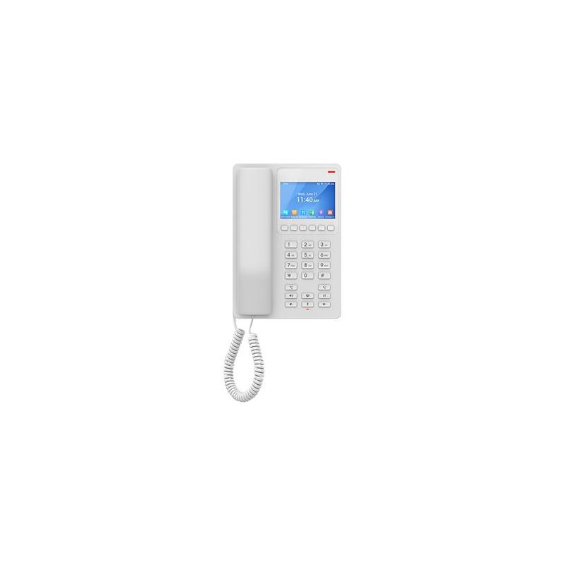 Grandstream GHP630 SIP hotelový telefon s displejem, bílý