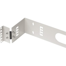 CONTEG 19" nástěnný držák 2U, RAL7035, šedá