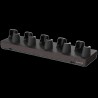 5 BAY CHARGING BASE W/O POWER/CODE. F/ RECHARGING UP TO 5PCS O