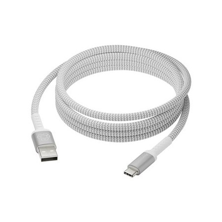 dbramante1928 re-charge - USB kabel - USB (M) do USB-C (M) - USB 2.0 - 2.5 m - až 36W přenos energie, pletený kabel, 100 %