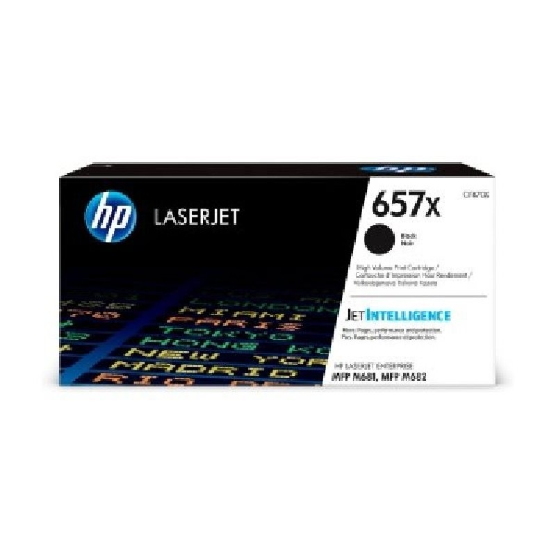 HP originální toner CF470X, HP 657X, black, 28000str., high capacity