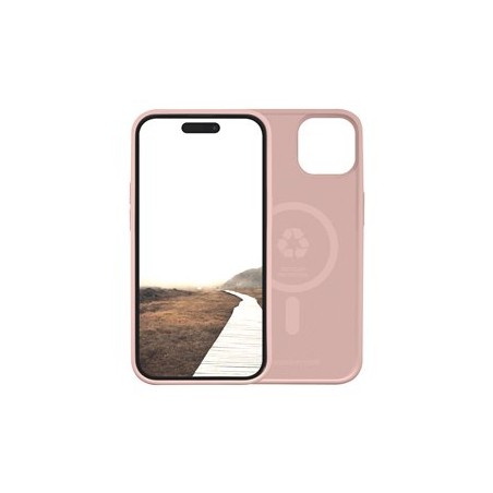 dbramante1928 Monaco - Zadní kryt pro mobilní telefon - kompatibilita s MagSafe - plast, silikon - růžová pink sand - pro Apple