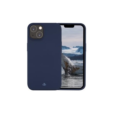 dbramante1928 Costa Rica - Zadní kryt pro mobilní telefon - silikon - modrá pacifik - pro Apple iPhone 13, 14, 15, 16e