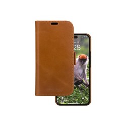 dbramante1928 Lynge - Pouzdro s klopou pro mobilní telefon - kůže full-grain - bronz - pro Apple iPhone 15 Pro