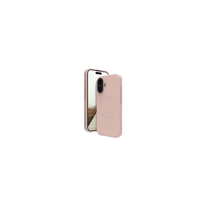 dbramante1928 Greenland Pro - Zadní kryt pro mobilní telefon - Qi - kompatibilita s MagSafe - plast - růžová pink sand - pro