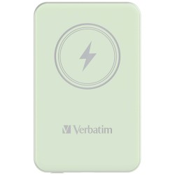 VERBATIM Powerbanka Charge 'n' Go, Magnetická, 5000 mAh, USB-C, Zelená