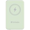 VERBATIM Powerbanka Charge 'n' Go, Magnetická, 5000 mAh, USB-C, Zelená