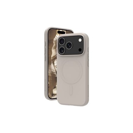 dbramante1928 Greenland Pro - Zadní kryt pro mobilní telefon - kompatibilita s MagSafe - plast - pískovec - pro Apple iPhone 17