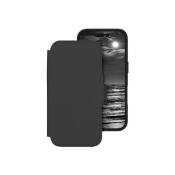 dbramante1928 Lynge - Pouzdro s klopou pro mobilní telefon - IKONA - kompatibilita s MagSafe - ICON - půlnoční - pro Apple