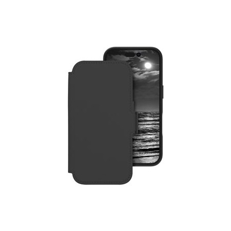 dbramante1928 Lynge - Pouzdro s klopou pro mobilní telefon - IKONA - kompatibilita s MagSafe - ICON - půlnoční - pro Apple