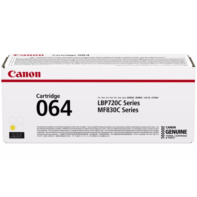 Canon TONER CRG 064Y žlutá pro i-Sensys MF 832cdw (5 000 str.)