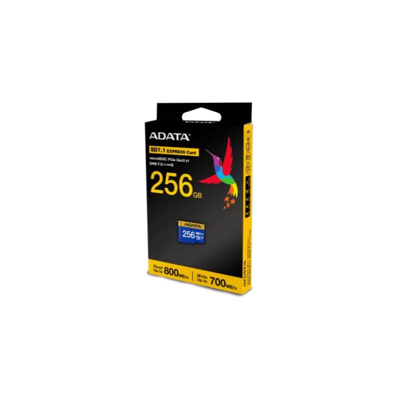 ADATA MicroSDXC karta 256GB Premier Extreme SD7.1, U3, C10, V30 (R:800/W:700 MB/s)