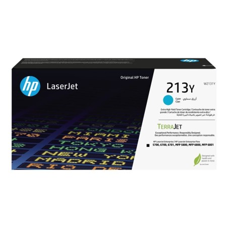 HP 213Y Cyn Original LaserJet Toner Crtg (12,000 pages)