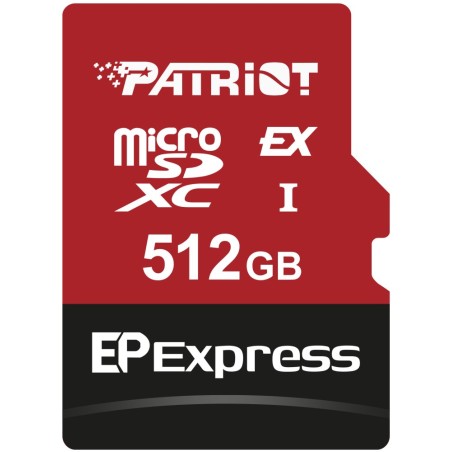 Patriot EP Express/Micro SDXC/512GB/UHS-I U3 / Class 10