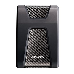 ADATA Externí HDD 1TB 2,5" USB 3.1 DashDrive Durable HD650, černý (gumový, nárazu odolný)