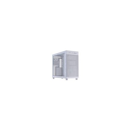 ASUS case PRIME AP303 TG WHITE, ATX, průhledná bočnice,1x120mm, bílá