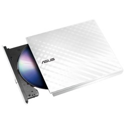 ASUS DVD Writer SDRW-08D2S-U LITE/WHITE, External Slim DVD-RW, white, USB
