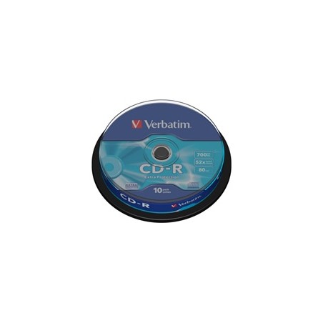 VERBATIM CD-R(10-Pack)Spindle/EP/DL/52x/700MB