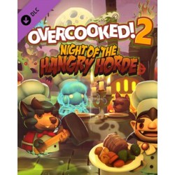 Overcooked! 2 Night of the Hangry Horde – herní rozšíření pro PC (elektronická licence)