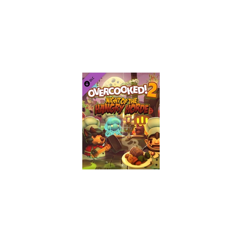 Overcooked! 2 Night of the Hangry Horde – herní rozšíření pro PC (elektronická licence)