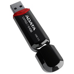 ADATA Flash Disk 64GB UV150, USB 3.1 Dash Drive (R:90/W:20 MB/s) černá