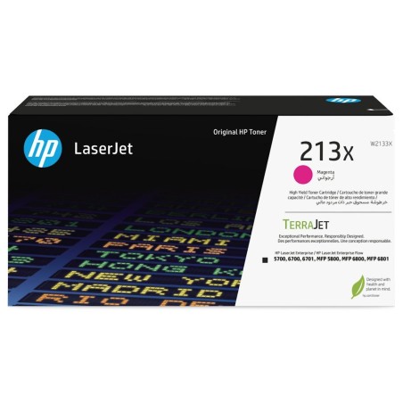 HP 213X Mgn Original LaserJet Toner Crtg (6,000 pages)