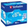 VERBATIM CD-R(10-Pack)Jewel/Crystal/DLP/52x/700MB