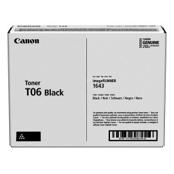 CANON toner T06 BK černý pro iR 1643 (20 500 str.)