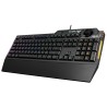 ASUS klávesnice TUF GAMING K1 (RA04), membránová, US, černá