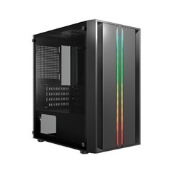 CRONO skříň PCC-200-3 Midi Tower, bez zdroje, černá