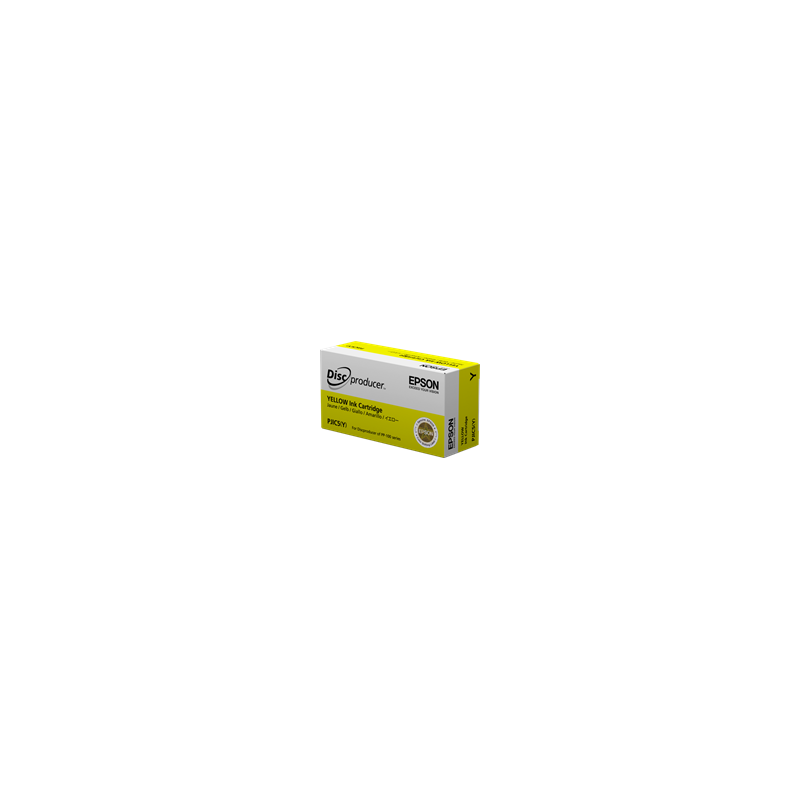 Epson Discproducer PJIC7(Y) - Žlutá - originální - inkoustová cartridge - pro Discproducer PP-100, PP-100AP, PP-100II