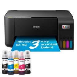EPSON tiskárna ink EcoTank L3230, 5760x1440dpi, A4, 33ppm, USB, sken,Záruka 5 let po registraci zdarma