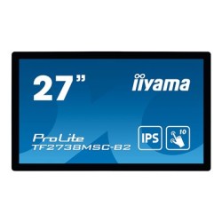 27" iiyama TF2738MSC-B2: IPS, FullHD, capacitive, 10P, 500cd/m2, DP, HDMI, DVI, 16/7, IP1X, černý
