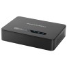 Grandstream HT814 (ATA), 4x FXS, 2 SIP profily, 1x Gbit LAN, NAT router, 3-cestná konf.