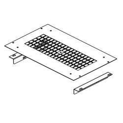 CONTEG Rám pro instalaci DP-VEN-02, DP-VEN-03, RAL 9005