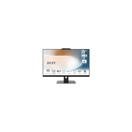 MSI AIO Modern AM272P 1M-1293XEU, Intel Core 5 120U, 27‘‘ FHD, Anti-Glare, 16GB, 512GB SSD, N/A, N/A, Black
