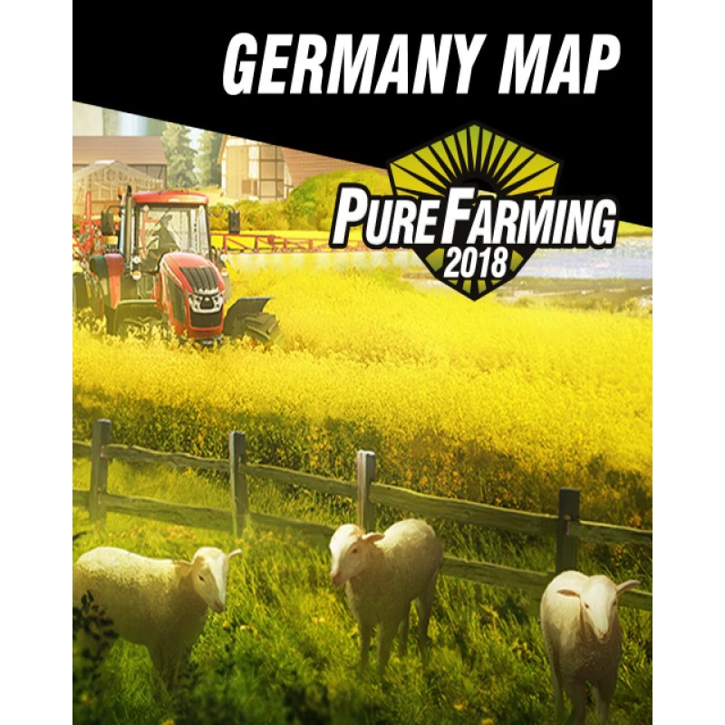 Pure Farming 2018 Germany Map – herní rozšíření pro PC (elektronická licence)