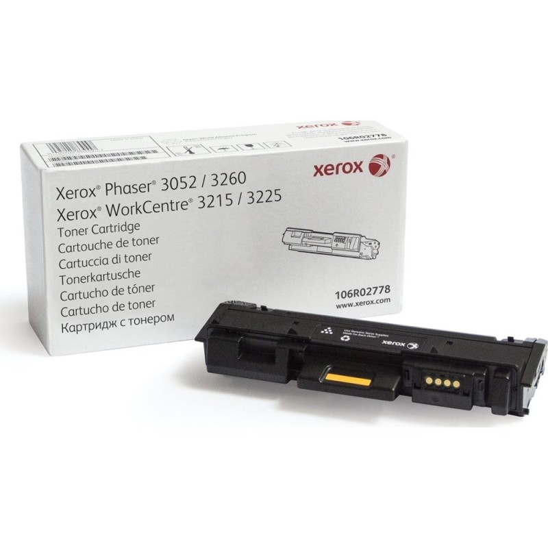 Xerox toner pro Phaser 3052, 3260, WorkCentre 3215, 3225 High-Capacity Toner Cartridge (3000str, black)