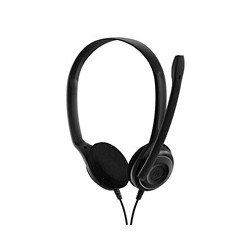 EPOS PC 8 USB black (černý) headset - oboustranná sluchátka s mikrofonem