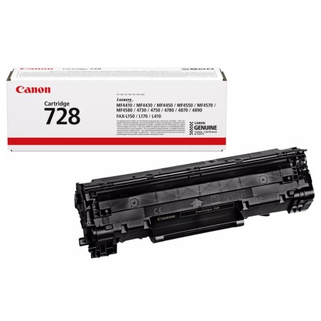 Canon TONER CRG-728 černý pro MF-4410, MF-4430, MF-4450, MF-4570, MF-4580, MF-4730, MF-4750, MF-4780, (2100 str.)