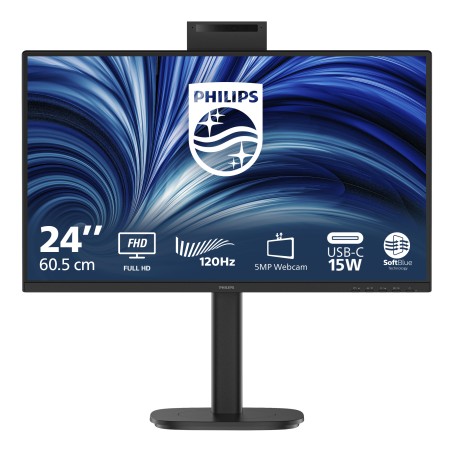 Philips/24B2N3200JH/23,8"/IPS/FHD/75Hz/4ms/Černá/5R