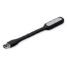C-TECH USB lampička k notebooku UNL-04, flexibilní, černá