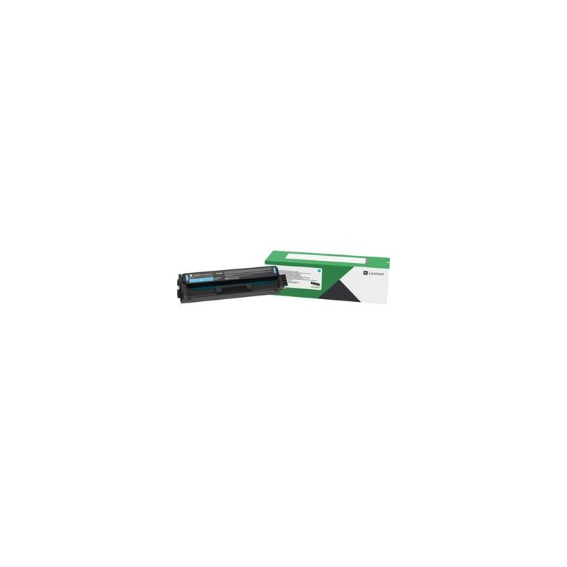 Lexmark originální toner 20N20C0, cyan, 1500str., return